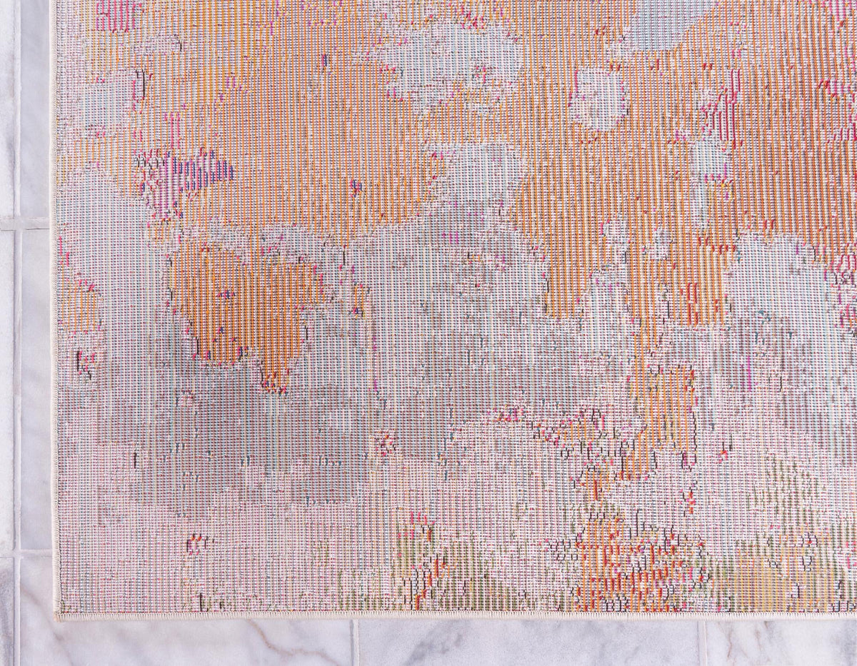 Chromatic Oasis Collection Area Rug -  Haven Rectangle Multi  lifestyle 10