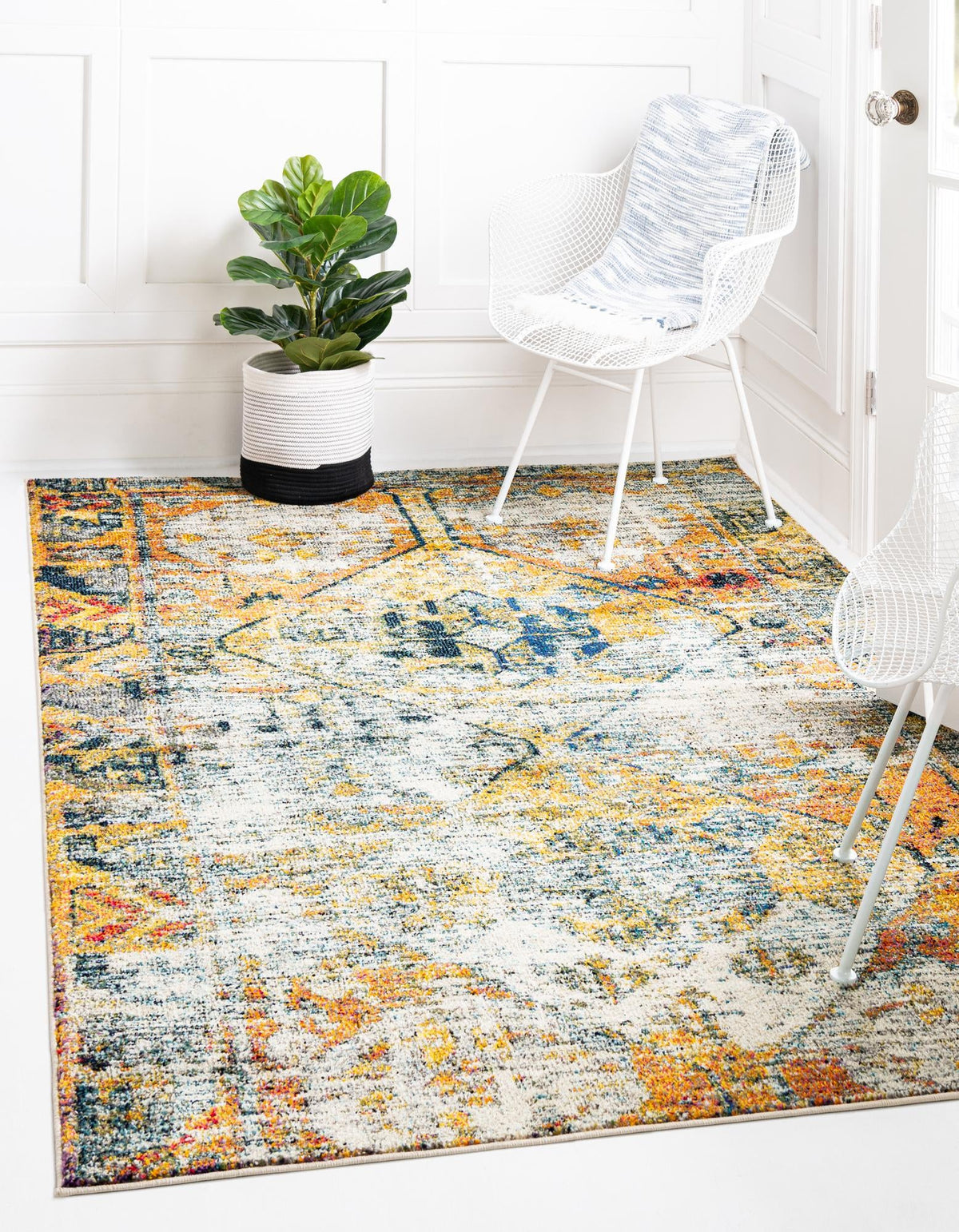 Sierra Collection Area Rug - Sedona Rectangle Beige  lifestyle 2