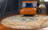 Sierra Collection Area Rug - Sedona Round Beige  lifestyle 23