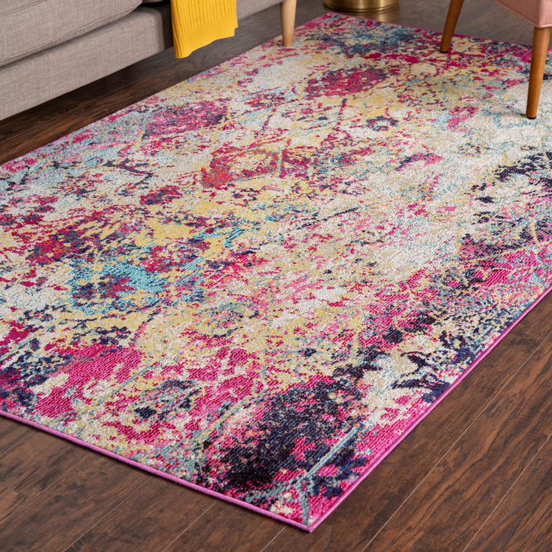 Sierra Collection Area Rug -  Mojave Rectangle Multi  lifestyle 16