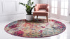 Sierra Collection Area Rug -  Mojave Round Multi  lifestyle 24