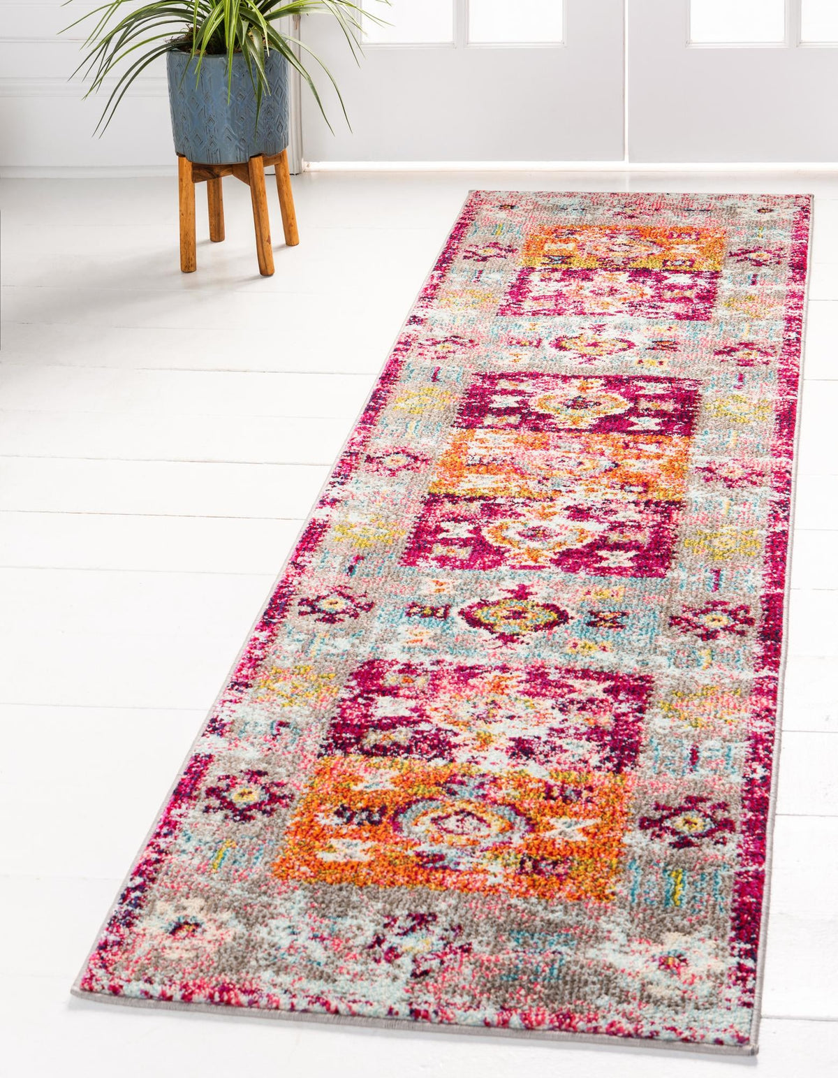 Sierra Collection Area Rug -  Sonoma Runner Pink  lifestyle 35