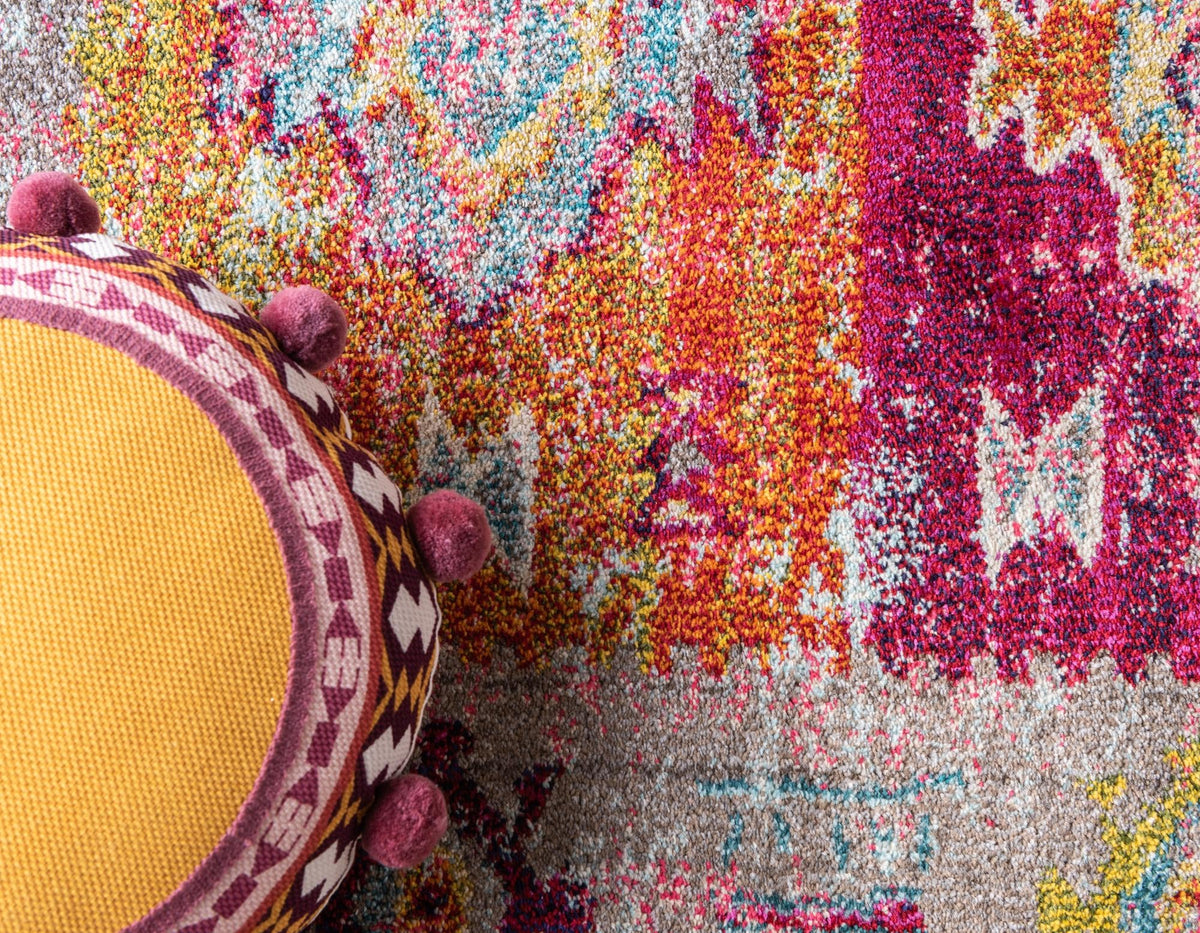 Sierra Collection Area Rug -  Sonoma Runner Pink  lifestyle 49