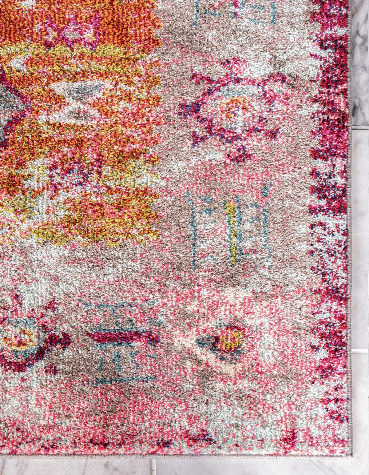 Sierra Collection Area Rug -  Sonoma Runner Pink  lifestyle 58