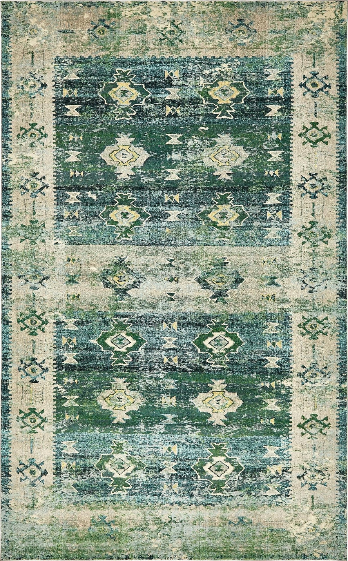 Sierra Collection Area Rug -  Sonoma Rectangular Green  lifestyle 28