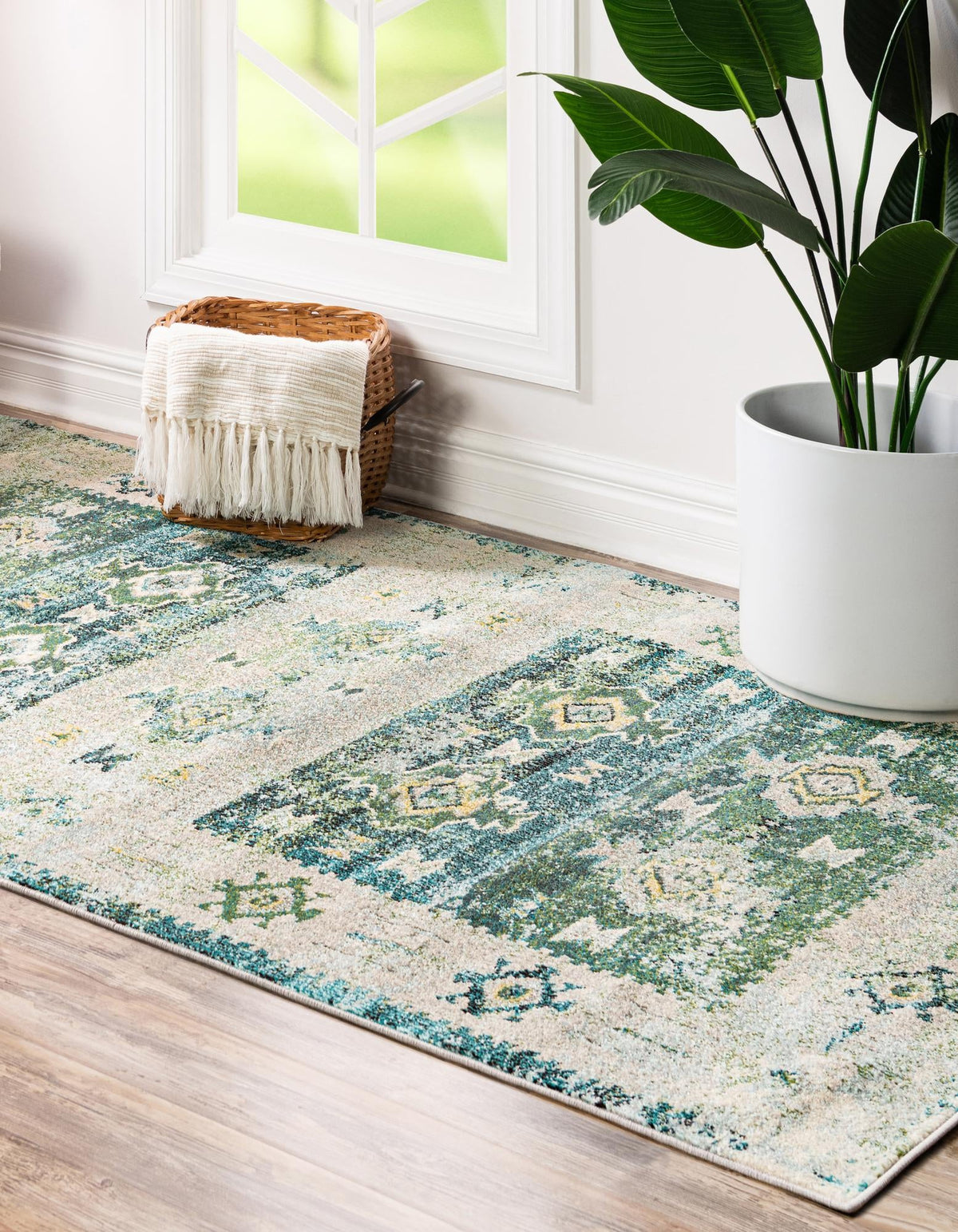 Sierra Collection Area Rug -  Sonoma Rectangle Green  lifestyle 5
