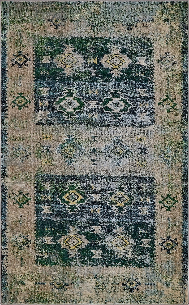 Sierra Collection Area Rug -  Sonoma Rectangle Green  lifestyle 3