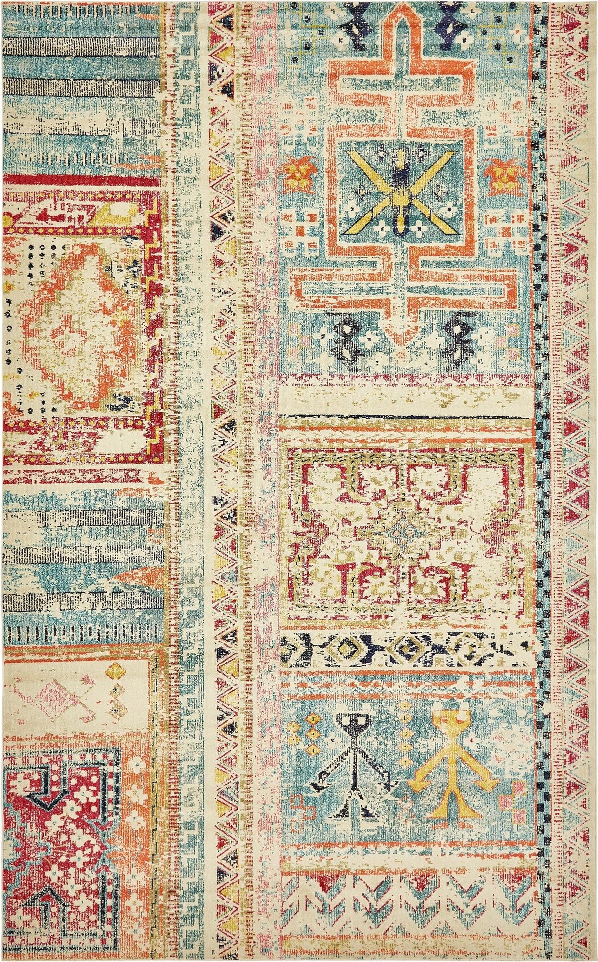 Sierra Collection Area Rug -  Tahoe Rectangular Multi  lifestyle 17