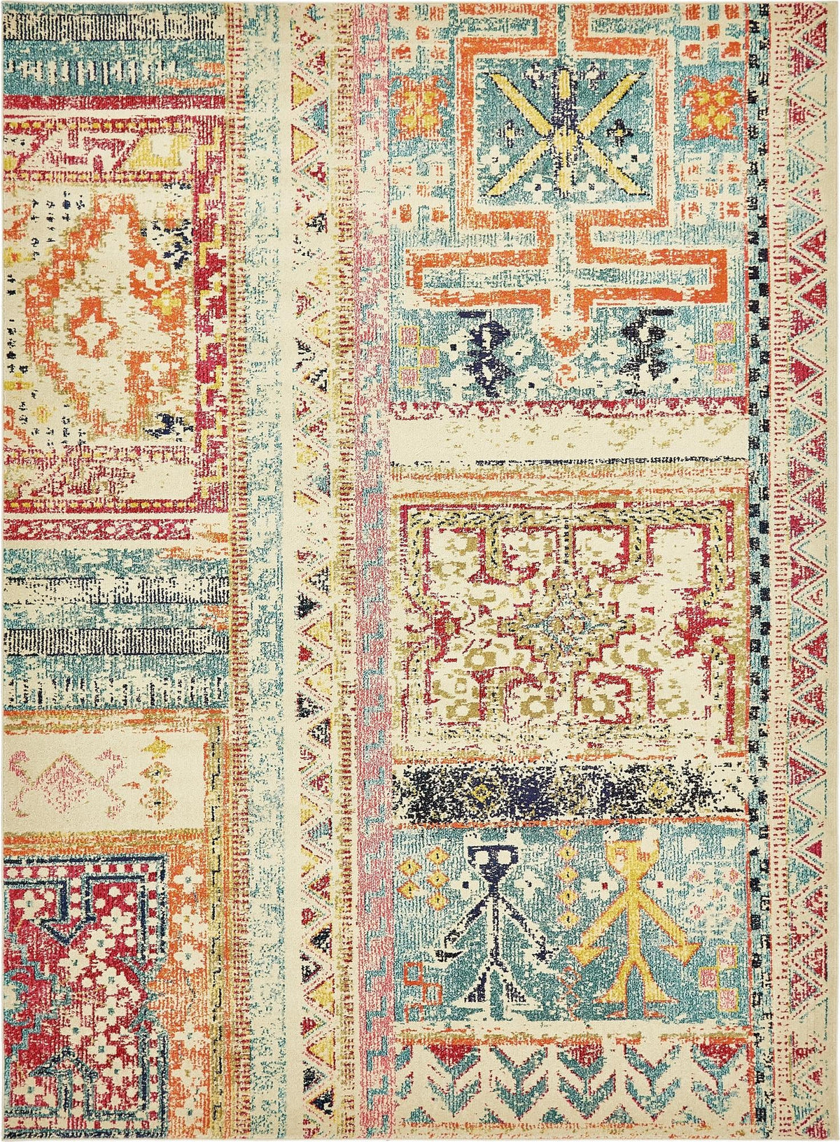 Sierra Collection Area Rug -  Tahoe Rectangle Multi Main