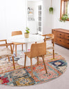 Sierra Collection Area Rug -  Tahoe Round Multi  lifestyle 21
