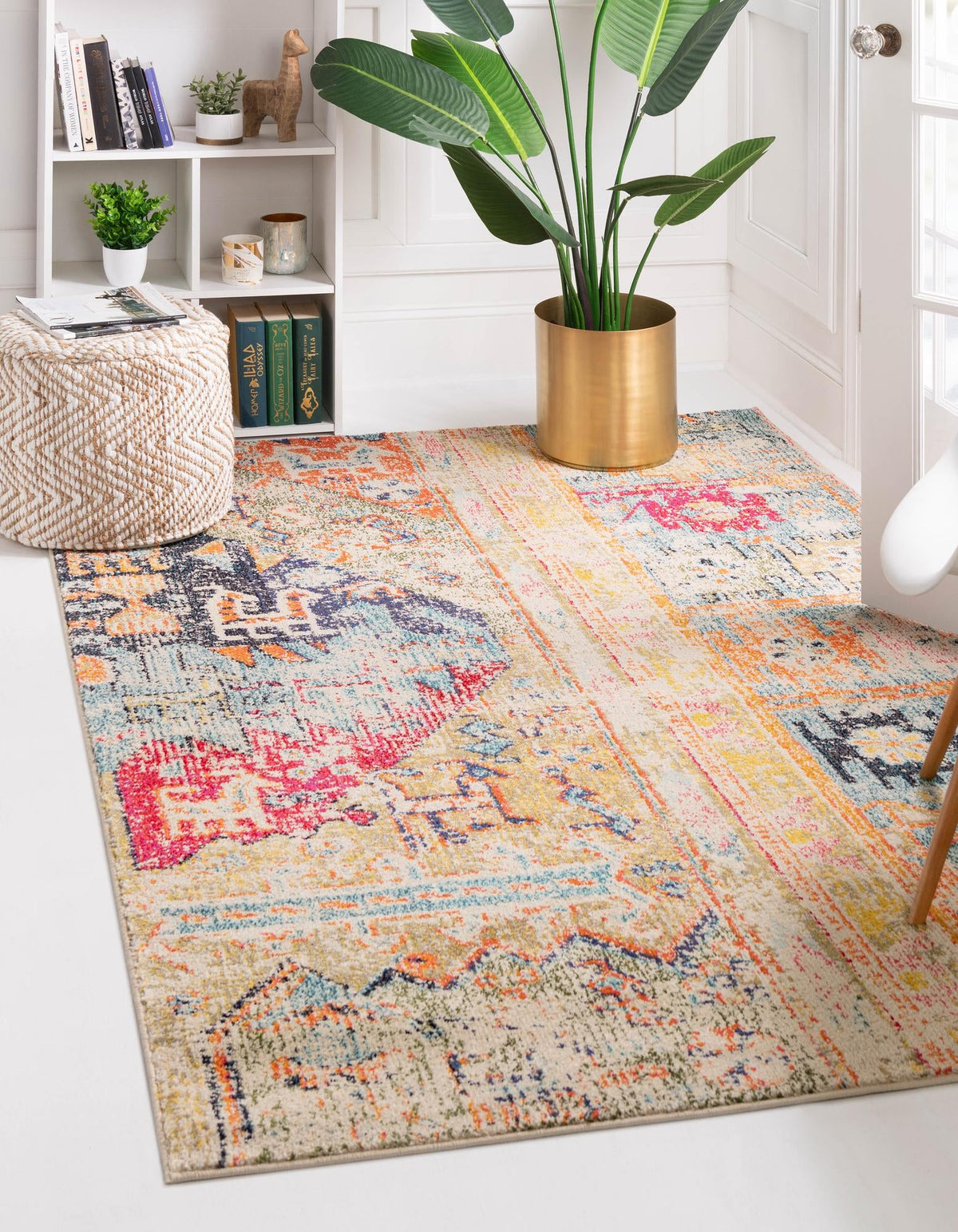 Sierra Collection Area Rug -  Marin Rectangle Multi  lifestyle 2