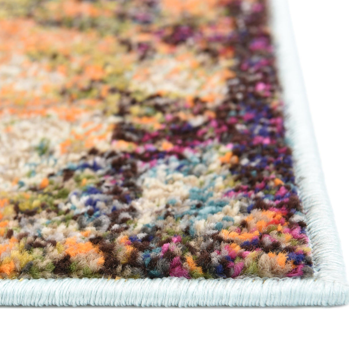 Venetian Tapestry Collection Area Rug - Murano Rectangle Blue  lifestyle 11