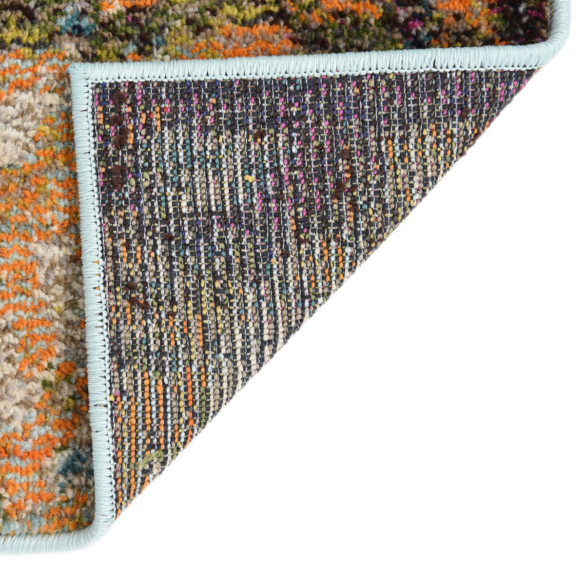 Venetian Tapestry Collection Area Rug - Murano Rectangle Blue  lifestyle 15