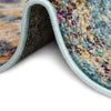 Venetian Tapestry Collection Area Rug - Murano Rectangular Blue  lifestyle 77