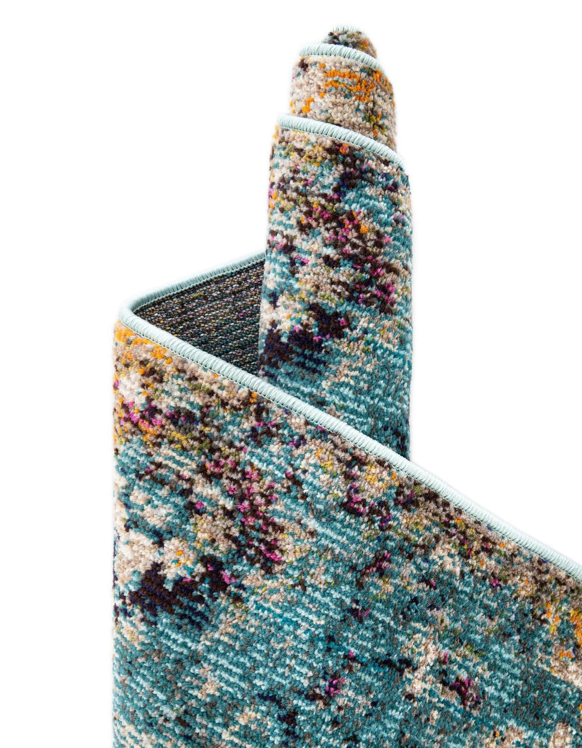 Venetian Tapestry Collection Area Rug - Murano Rectangle Blue  lifestyle 38