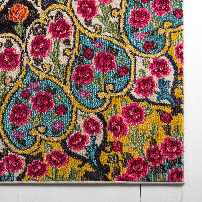 Venetian Tapestry Collection Area Rug -  Burano Rectangular Multi  lifestyle 35