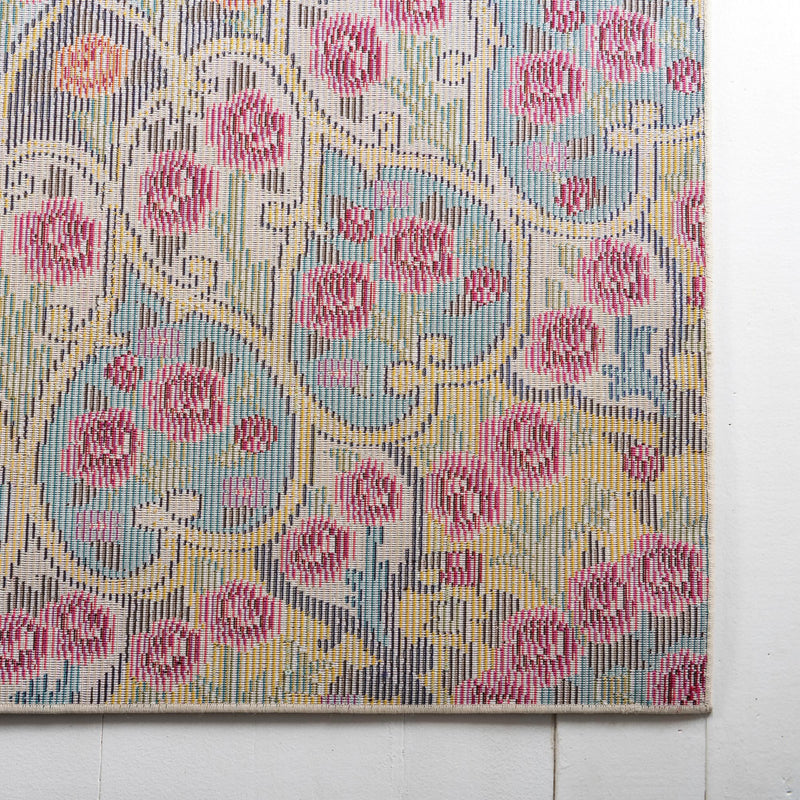 Venetian Tapestry Collection Area Rug -  Burano Rectangular Multi  lifestyle 38