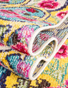 Venetian Tapestry Collection Area Rug -  Burano Rectangular Multi  lifestyle 33