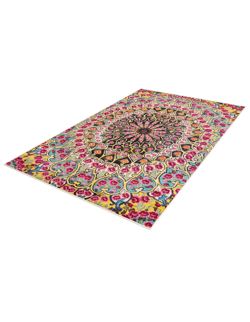 Venetian Tapestry Collection Area Rug -  Burano Rectangle Multi  lifestyle 3