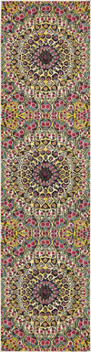 Venetian Tapestry Collection Area Rug -  Burano Runner Multi  lifestyle 13