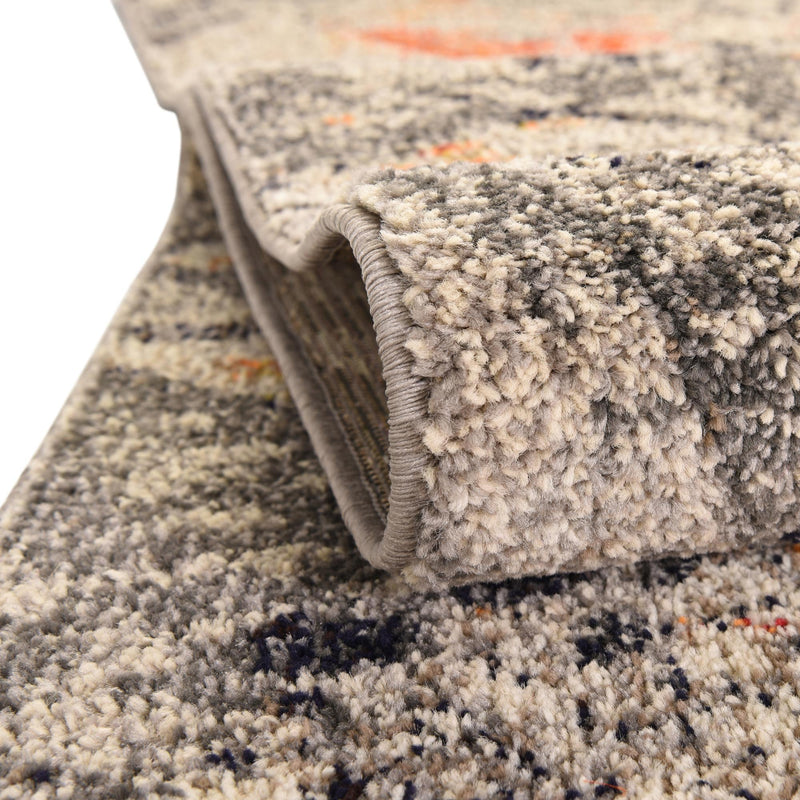 Venetian Tapestry Collection Area Rug -  Torcello Rectangular Gray  lifestyle 26