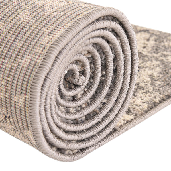 Venetian Tapestry Collection Area Rug -  Torcello Rectangle Gray  lifestyle 11