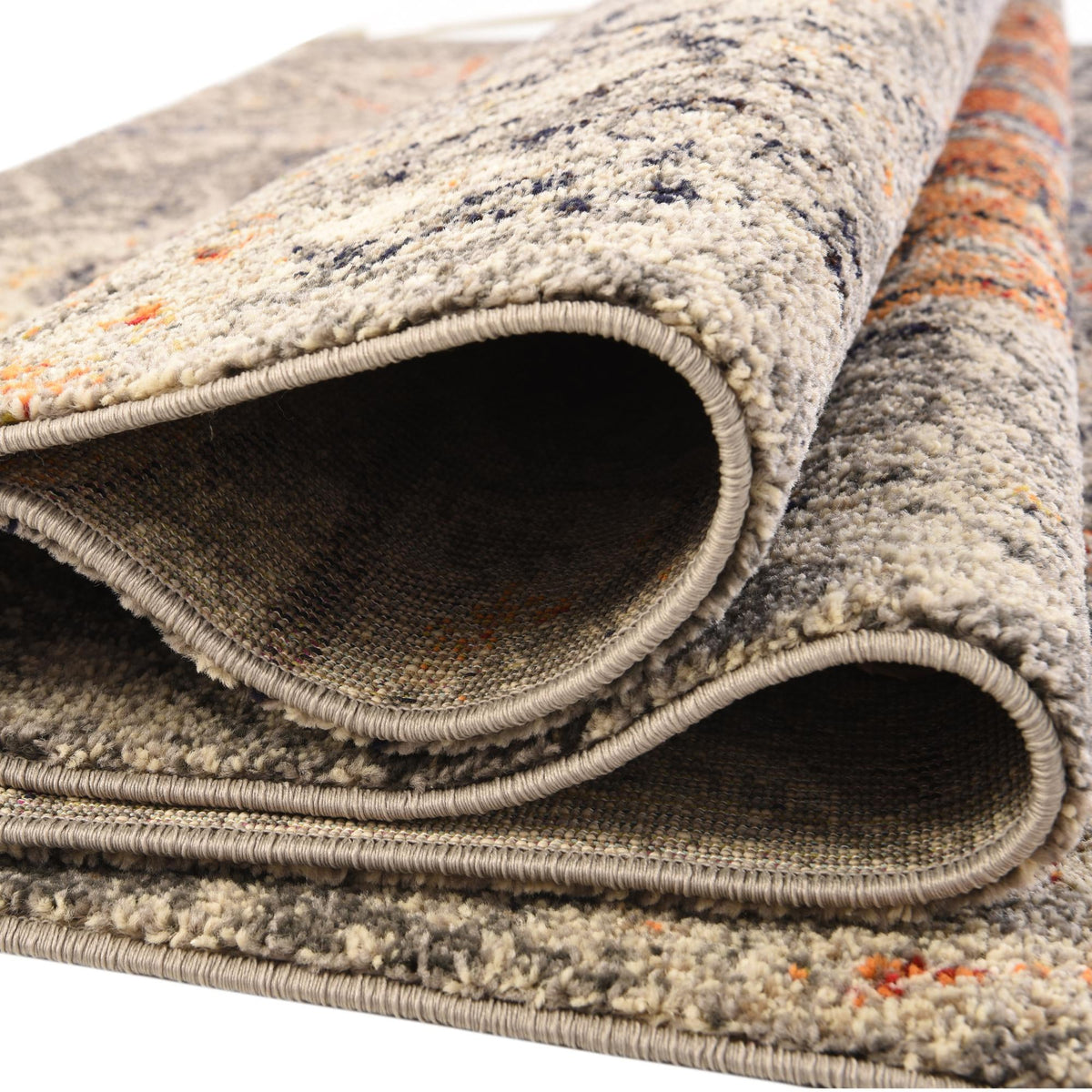 Venetian Tapestry Collection Area Rug -  Torcello Rectangle Gray  lifestyle 12