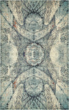 Venetian Tapestry Collection Area Rug -  Lido Rectangular Blue  lifestyle 15