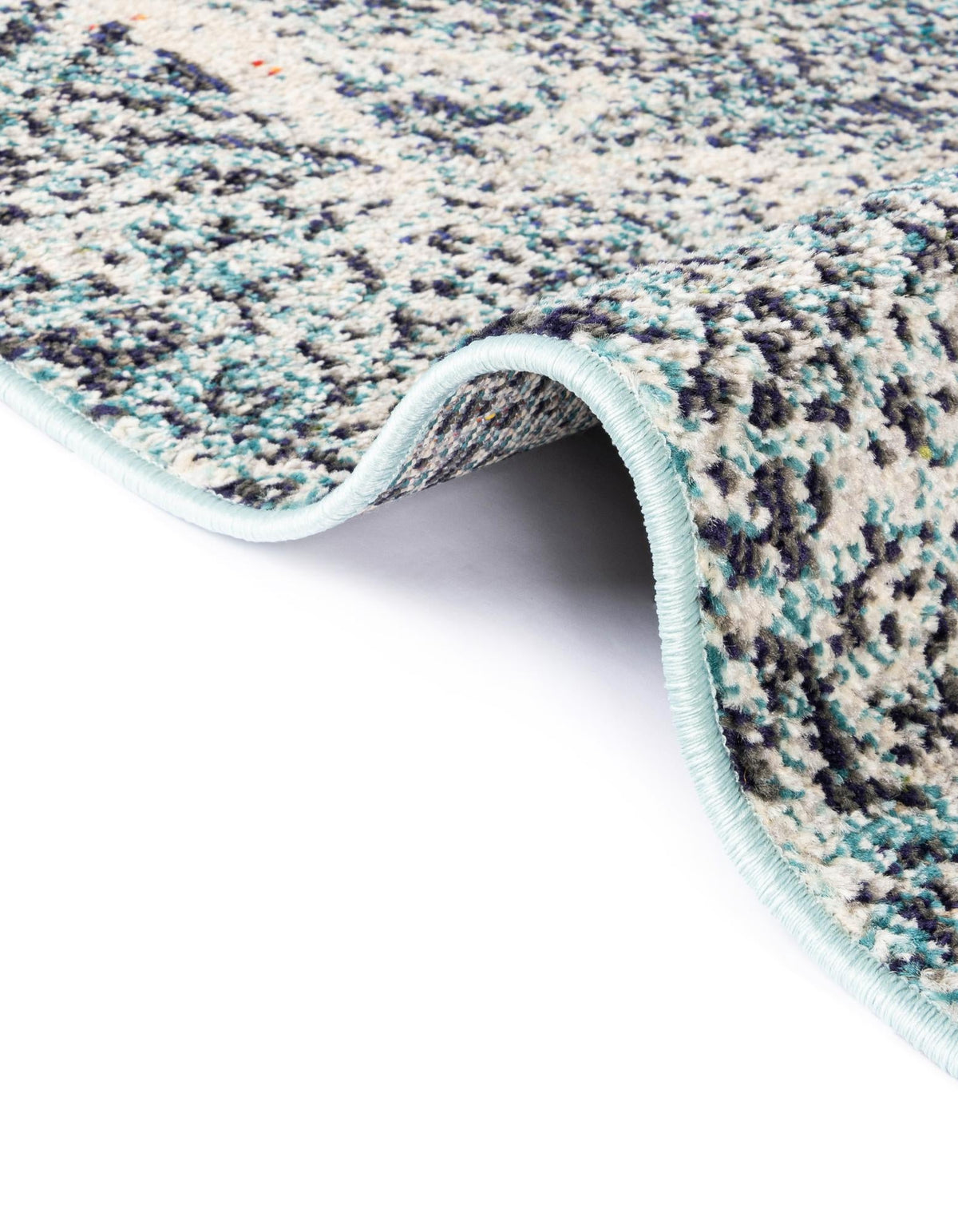 Venetian Tapestry Collection Area Rug -  Lido Rectangle Blue  lifestyle 10