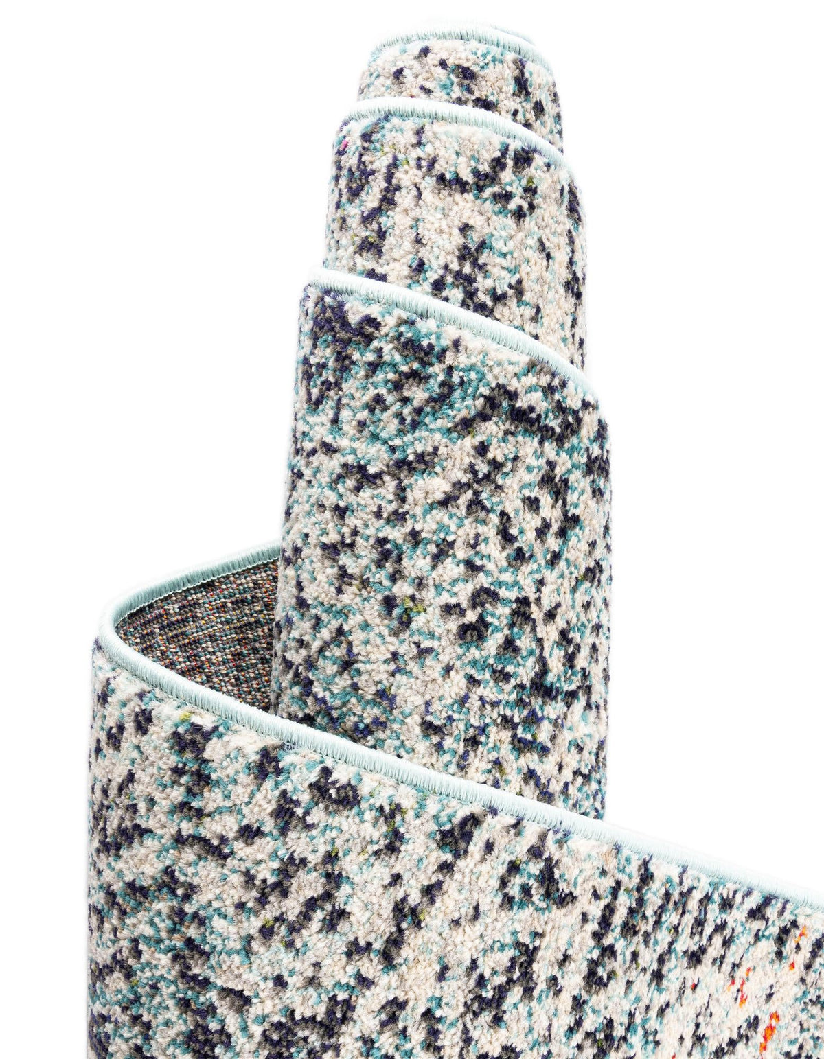 Venetian Tapestry Collection Area Rug -  Lido Rectangle Blue  lifestyle 11