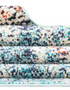 Venetian Tapestry Collection Area Rug -  Lido Rectangular Blue  lifestyle 54