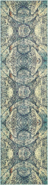 Venetian Tapestry Collection Area Rug -  Lido Runner Blue  lifestyle 17
