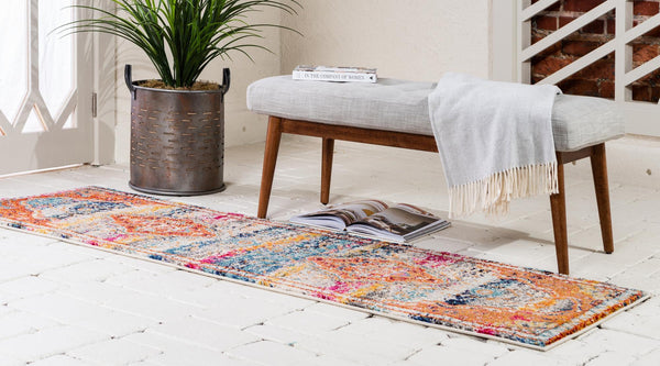 Venetian Tapestry Collection Area Rug -  Rialto Runner Multi  lifestyle 23