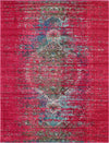 Venetian Tapestry Collection Area Rug -  Giudecca Rectangle Pink  lifestyle 2