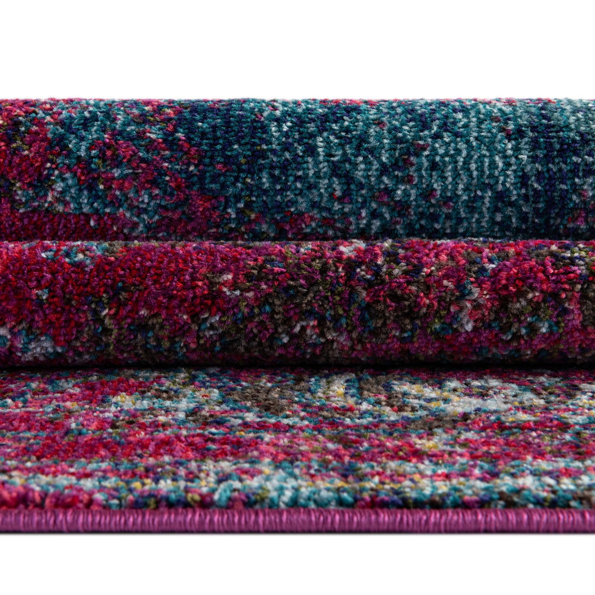 Venetian Tapestry Collection Area Rug -  Giudecca Rectangular Pink  lifestyle 73