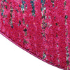 Venetian Tapestry Collection Area Rug -  Giudecca Round Pink  lifestyle 53