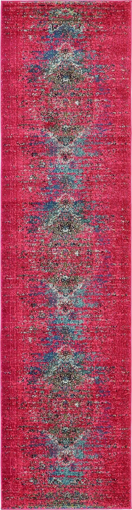 Venetian Tapestry Collection Area Rug -  Giudecca Runner Pink  lifestyle 72