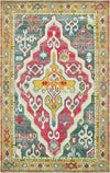 Venetian Tapestry Collection Area Rug -  Cannaregio Rectangular Multi  lifestyle 11