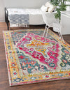 Venetian Tapestry Collection Area Rug -  Cannaregio Rectangular Multi  lifestyle 14