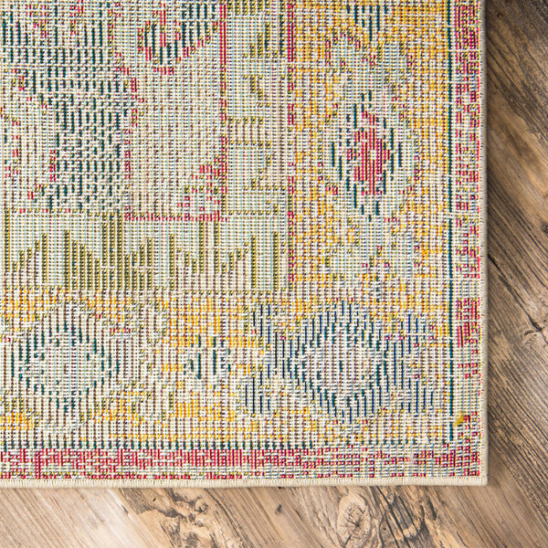Venetian Tapestry Collection Area Rug -  Cannaregio Rectangular Multi  lifestyle 38