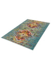 Venetian Tapestry Collection Area Rug -  SanMarco Rectangle Turquoise  lifestyle 6