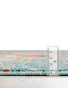 Venetian Tapestry Collection Area Rug -  SanMarco Round Turquoise  lifestyle 34