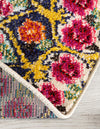 Venetian Tapestry Collection Area Rug -  Burano Round Multi  lifestyle 24