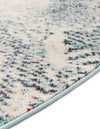 Venetian Tapestry Collection Area Rug -  Lido Round Blue  lifestyle 34
