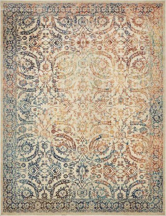 Copenhagen Dahlia Collection Area Rug -  Østerbro Rectangle Beige Main