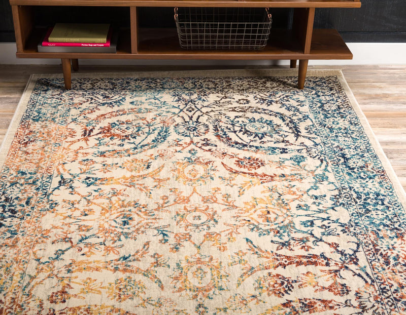 Copenhagen Dahlia Collection Area Rug -  Østerbro Rectangle Beige  lifestyle 3