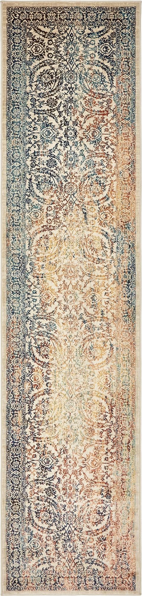 Copenhagen Dahlia Collection Area Rug -  Østerbro Runner Beige  lifestyle 12
