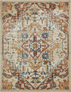 Copenhagen Dahlia Collection Area Rug -  Bispebjerg Rectangle Beige Main