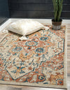 Copenhagen Dahlia Collection Area Rug -  Bispebjerg Rectangle Beige  lifestyle 2