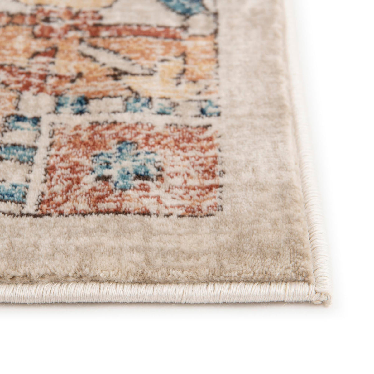 Copenhagen Dahlia Collection Area Rug -  Bispebjerg Rectangle Beige  lifestyle 7